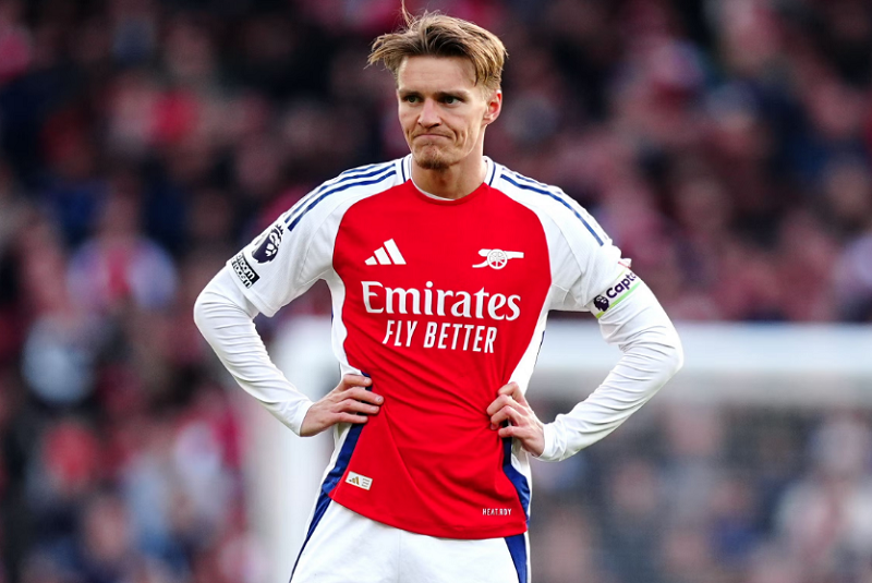 Arsenal thấp thỏm vì cập nhật chấn thương mới của Martin Odegaard