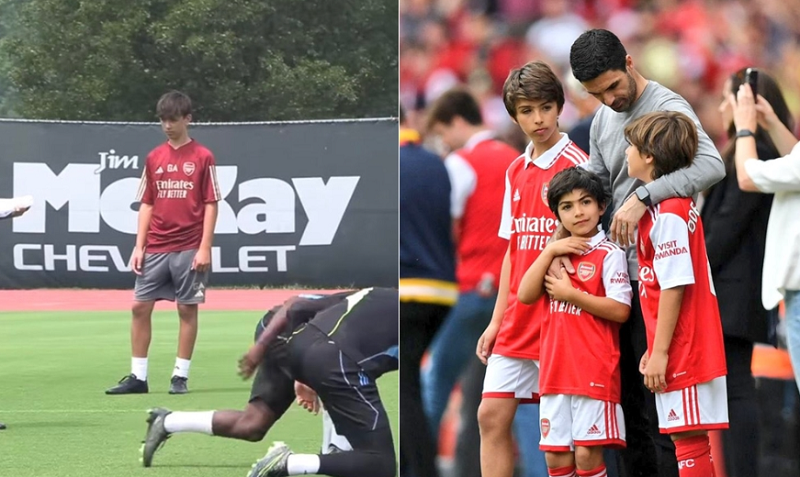 con-trai-hlv-mikel-arteta-chinh-thuc-ra-mat-doi-tre-ars